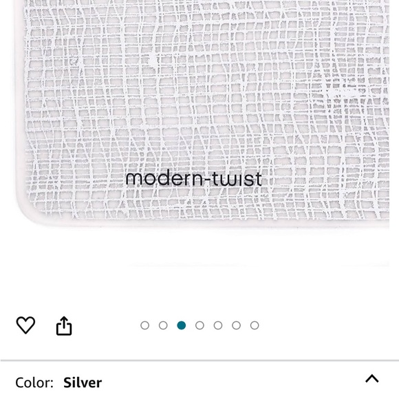 Modern twist silicone placemats - Picture 5 of 8